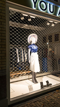 You are here fashion shop shop window