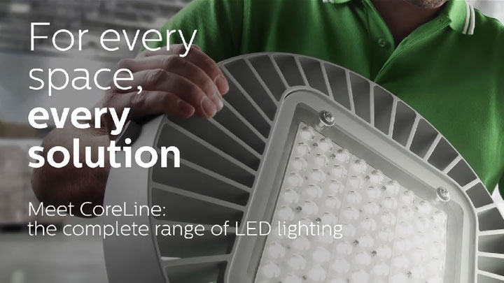 Coreline range of led lighting