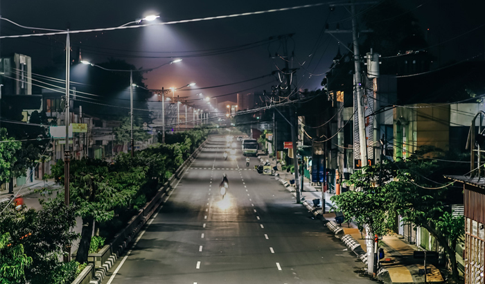 Semarang indonesia smart street lighting