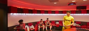 More chance of  football success  with UV-C disinfection lighting